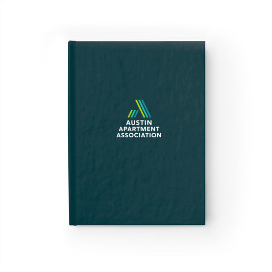 Austin Apartment Association Branded Journal — Hardcover Blank Notebook for Meetings & Notes