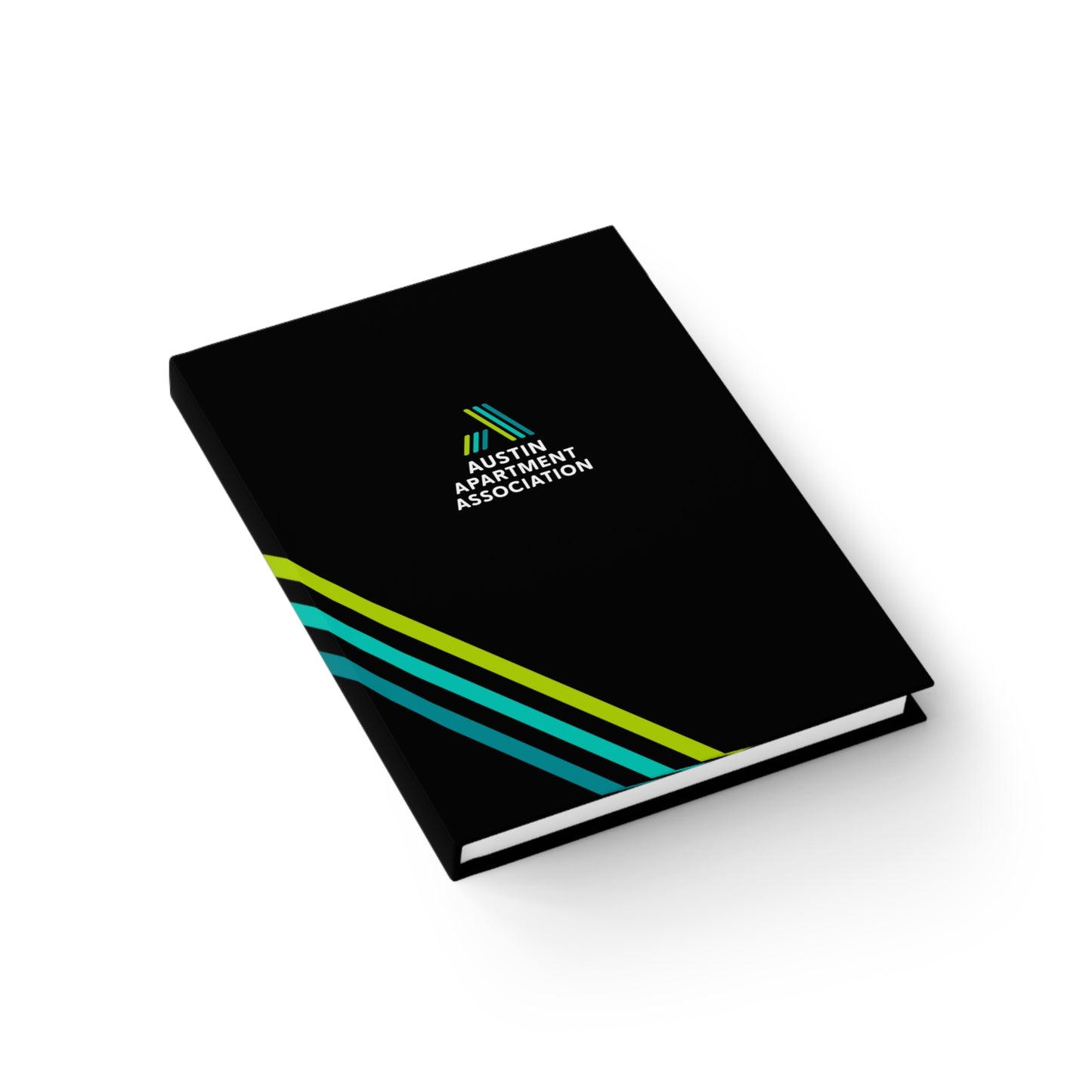 Copy of Austin Apartment Association Branded Journal — Hardcover Blank Notebook for Meetings & Notes