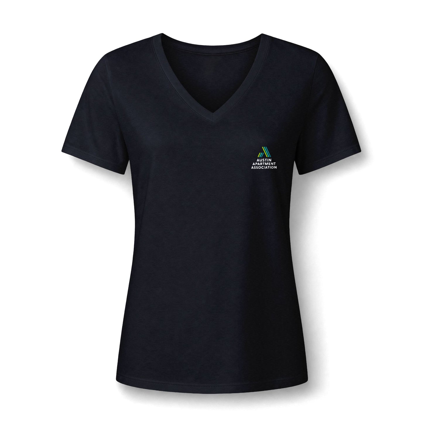 Women's Relaxed Heather CVC V-Neck Tee